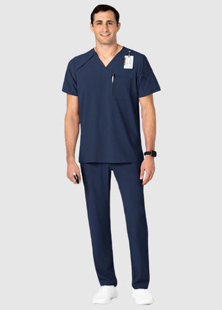 Wink Scrubs wink Renew Men's EZ Zip Scrub Top