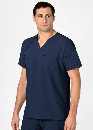 Wink Scrubs wink Renew Men's EZ Zip Scrub Top