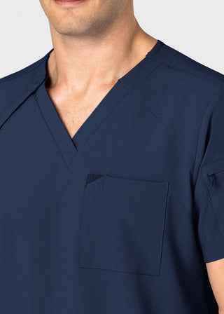 Wink Scrubs wink Renew Men's EZ Zip Scrub Top