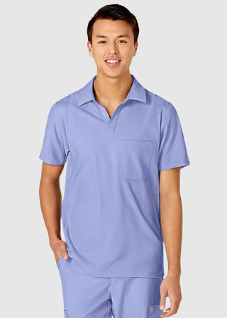 Wink Scrubs Wink W123 Men's Collared Scrub Top