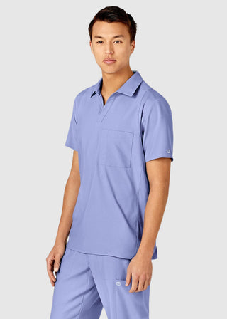 Wink Scrubs Wink W123 Men's Collared Scrub Top