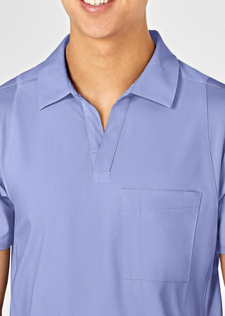 Wink Scrubs Wink W123 Men's Collared Scrub Top