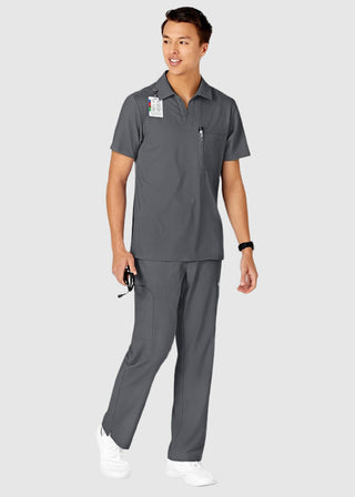 Wink Scrubs Wink W123 Men's Collared Scrub Top