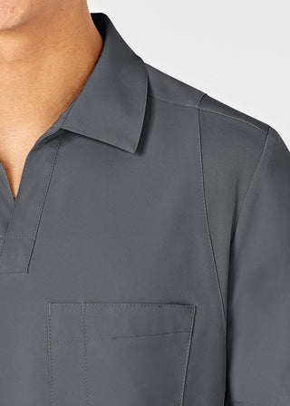 Wink Scrubs Wink W123 Men's Collared Scrub Top