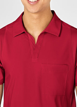 Wink Scrubs Wink W123 Men's Collared Scrub Top