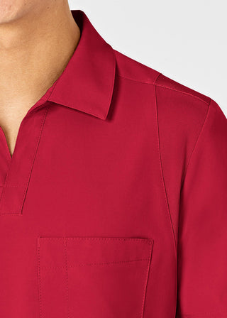 Wink Scrubs Wink W123 Men's Collared Scrub Top