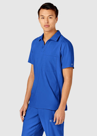 Wink Scrubs Wink W123 Men's Collared Scrub Top