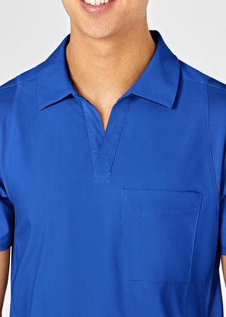 Wink Scrubs Wink W123 Men's Collared Scrub Top