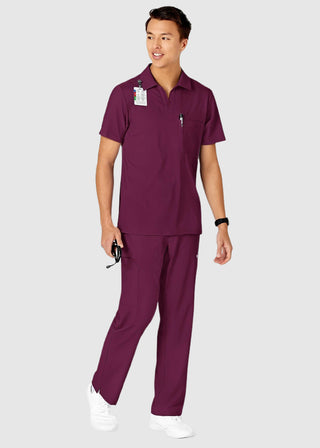 Wink Scrubs Wink W123 Men's Collared Scrub Top
