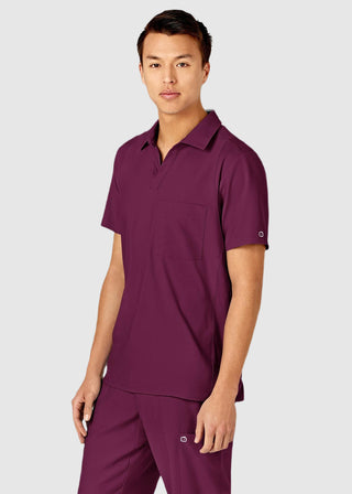 Wink Scrubs Wink W123 Men's Collared Scrub Top
