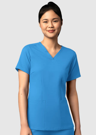 Wink Scrubs Women's Three Pocket V-Neck Scrub Top