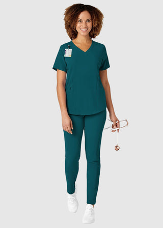 Wink Scrubs wink Renew Women's V-Neck Scrub Top
