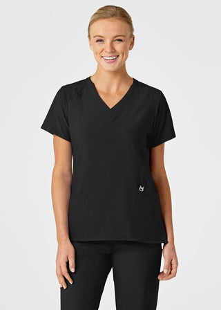 Wink Scrubs Wink W123 Women's Stylized V-neck Top