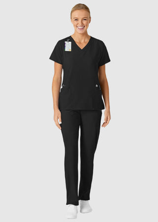 Wink Scrubs Wink W123 Women's Stylized V-neck Top