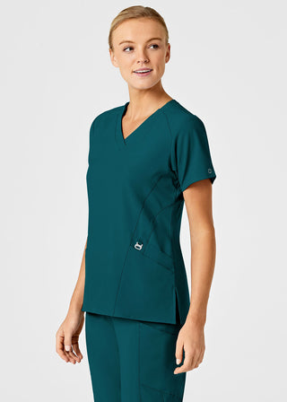 Wink Scrubs Wink W123 Women's Stylized V-neck Top