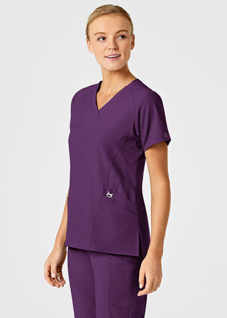 Wink Scrubs Wink W123 Women's Stylized V-neck Top