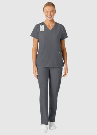 Wink Scrubs Wink W123 Women's Stylized V-neck Top