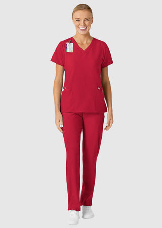 Wink Scrubs Wink W123 Women's Stylized V-neck Top
