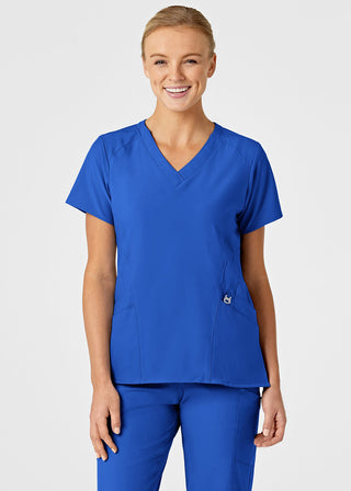 Wink Scrubs Wink W123 Women's Stylized V-neck Top