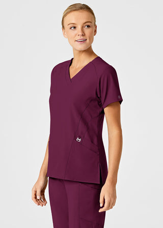 Wink Scrubs Wink W123 Women's Stylized V-neck Top
