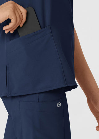 Wink Scrubs wink W123 Women's Basic V-Neck Solid Scrub Top