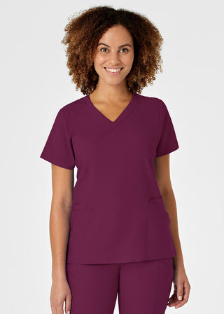 Wink Scrubs Wink W123 Women's Mock Wrap Top