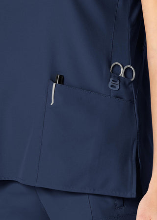 Wink Scrubs Wink W123 Women's Flex Back Solid Scrub Top