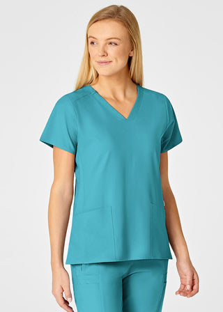 Wink Scrubs Wink W123 Women's Flex Back Solid Scrub Top