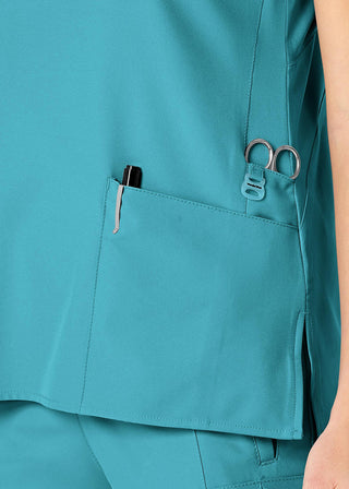 Wink Scrubs Wink W123 Women's Flex Back Solid Scrub Top