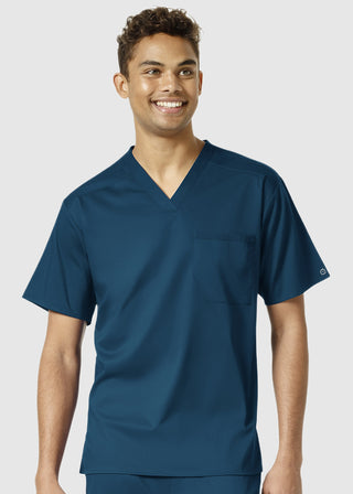 Wink Scrubs Wink Pro Men's Solid Scrub Top