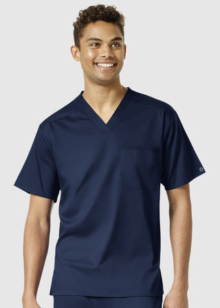 Wink Scrubs Wink Pro Men's Solid Scrub Top