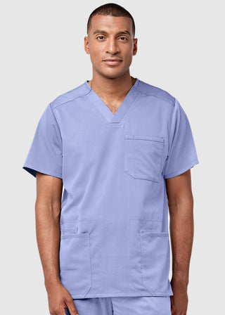 Wink Scrubs Wink Pro Men's Multi Pocket V-Neck Scrub Top