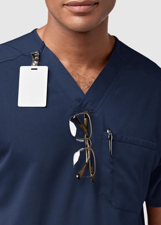 Wink Scrubs Wink Pro Men's Multi Pocket V-Neck Scrub Top