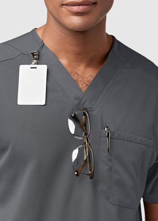 Wink Scrubs Wink Pro Men's Multi Pocket V-Neck Scrub Top