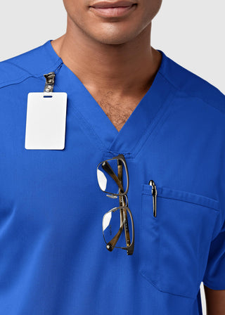 Wink Scrubs Wink Pro Men's Multi Pocket V-Neck Scrub Top