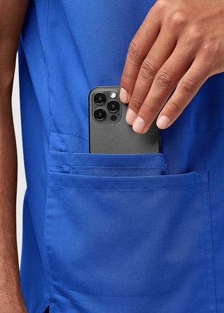 Wink Scrubs Wink Pro Men's Multi Pocket V-Neck Scrub Top