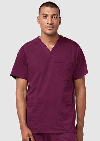Wink Scrubs Wink Pro Men's Multi Pocket V-Neck Scrub Top
