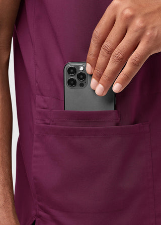 Wink Scrubs Wink Pro Men's Multi Pocket V-Neck Scrub Top