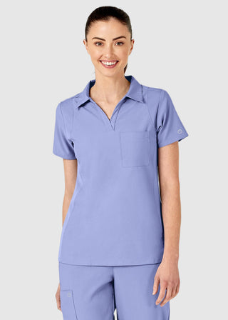 Wink Scrubs Wink W123 Women's Collared Scrub Top