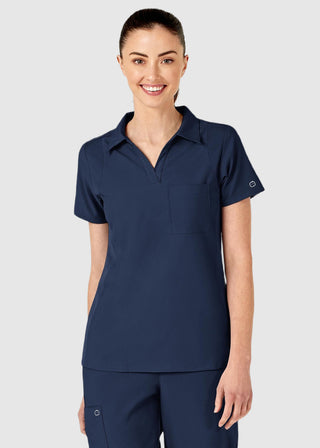 Wink Scrubs Wink W123 Women's Collared Scrub Top