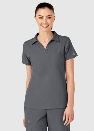 Wink Scrubs Wink W123 Women's Collared Scrub Top