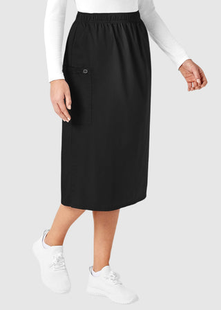 Wink Scrubs WonderWORK Women's Pull-On Cargo Skirt