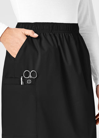Wink Scrubs WonderWORK Women's Pull-On Cargo Skirt