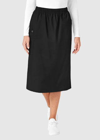 Wink Scrubs WonderWORK Women's Pull-On Cargo Skirt