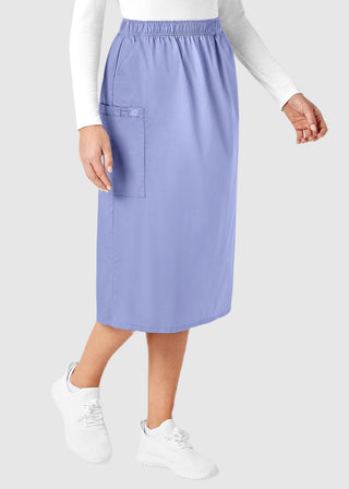 Wink Scrubs WonderWORK Women's Pull-On Cargo Skirt