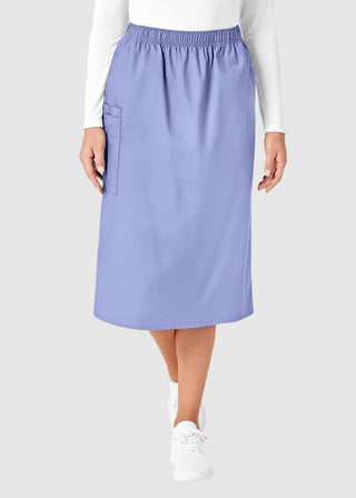 Wink Scrubs WonderWORK Women's Pull-On Cargo Skirt