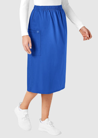 Wink Scrubs WonderWORK Women's Pull-On Cargo Skirt