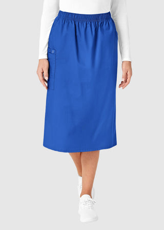 Wink Scrubs WonderWORK Women's Pull-On Cargo Skirt