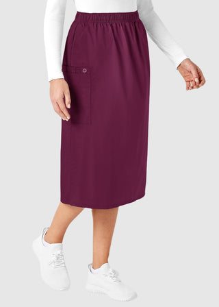 Wink Scrubs WonderWORK Women's Pull-On Cargo Skirt