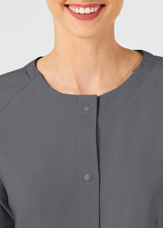Wink Scrubs W123 Women's Crew Neck Warm Up Jacket
